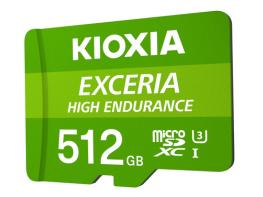 키오시아, 고해상도 비디오 4K 연속 녹화에 적합한 대용량 512GB ‘High Endurance 마이크로SD 메모리 카드’ 출시 기사 이미지